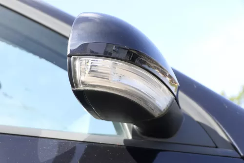 VW Passat 3C elektrischer Spiegel Außenspiegel rechts Glas Blinke schwarz LC9X (150600)