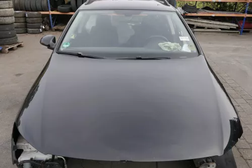 VW Passat 3C Motorhaube Klappe vorne vorn Haube schwarz LC9X deepblack öö