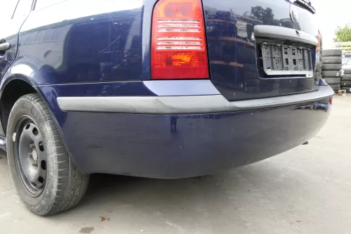 Skoda Octavia 1U Kombi Combi Stoßstange hinten Heckstoßstange blau LF5U tiefseeb (150639)