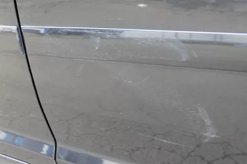 VW Touran 1T 1T3 Tür hinten links schwarz LC9Z metallic black ohne Anbaueteile (150682)