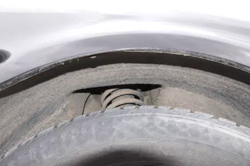 VW Touran 1T Kotflügel vorne rechts schwarz LC9Z metall 1T0821022A ca.2003-2006 (150683)