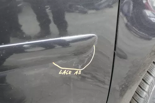 VW Touran 1T 1T3 Tür vorne rechts Beifahrertür schwarz LC9Z e - ohne Anbauteile (150685)