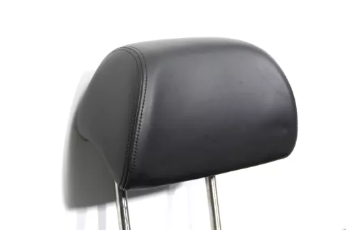 VW Passat 3B 3BG Kopfstütze Sitz Sitze hinten rechts oder links schwarz Leder II (150782)