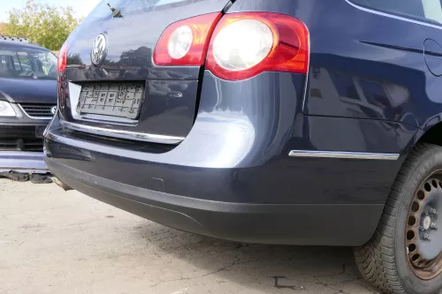VW Passat 3C Kombi Stoßstange hinten Heckstoßstange Stoßfänger grau blau LC5F II (150867)