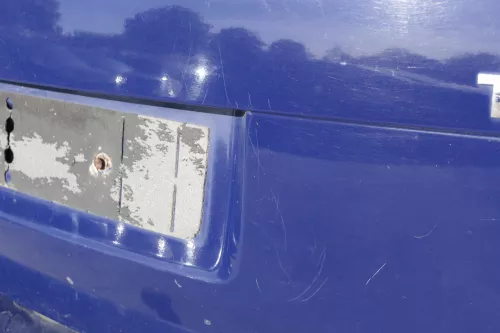 Passat 3BG Kombi Variant Heckklappe Klappe Kofferraumklappe blau LA5E (150886)