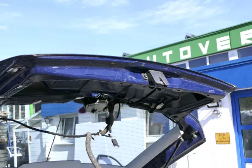 Passat 3BG Kombi Variant Heckklappe Klappe Kofferraumklappe blau LA5E (150886)