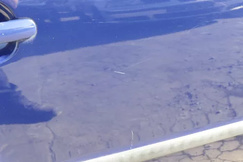 VW Passat 3B 3BG Kombi Variant Tür hinten rechts blau LA5E (150892)