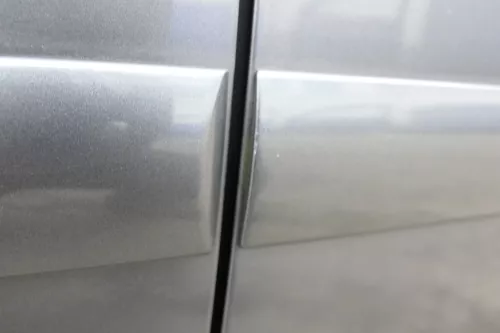 VW Touran 1T 1T3 Tür vorne rechts Beifahrertür grau LD7X platin -ohne Anbauteile (150916)