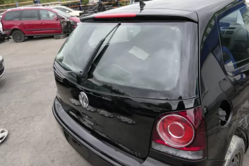 VW Polo 9N3 9N Heckklappe Kofferraumklappe Klappe schwarz L041 uni Lack black (150923)