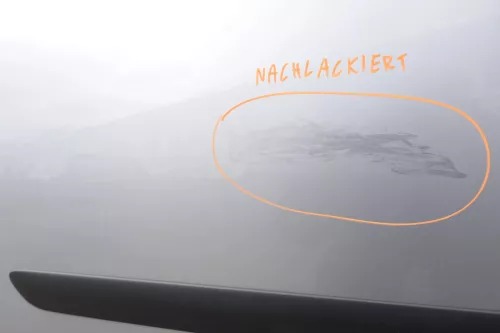 VW Golf 5 V 1K Tür nur Türblatt hinten rechts 4/5-Türer grau silber LA7W reflexs (150950)