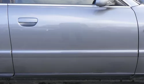 Audi A4 B5 Tür nur Türblatt vorne rechts grau LY7L - Facelift Tür