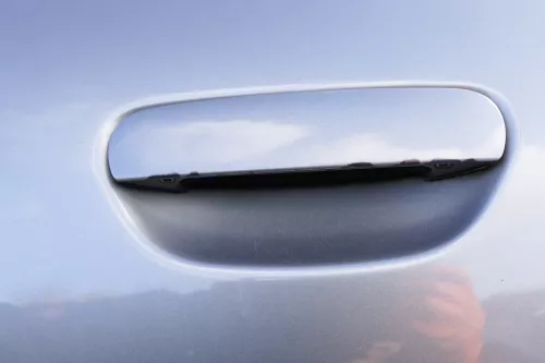 Audi A4 B5 Tür nur Türblatt vorne rechts grau LY7L - Facelift Tür (151204)