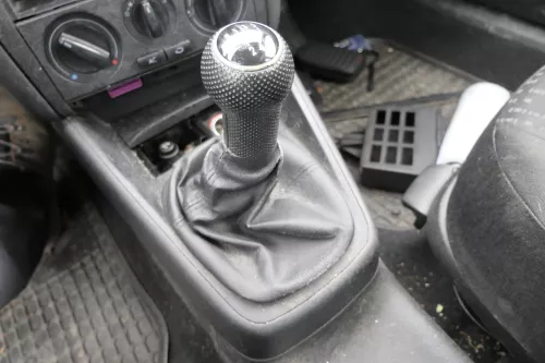 VW Golf 4 Bora Schaltknauf Schaltsack Schaltung Schaltknüppel schwarz Benziner 5 (151290)