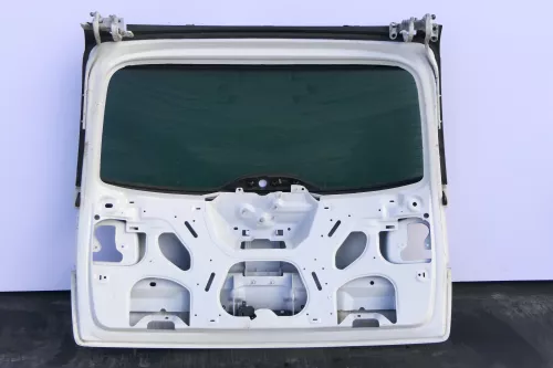 VW Touareg Heckklappe hinten Kofferraumklappe mit Scheibe weiß LR9A (151306)