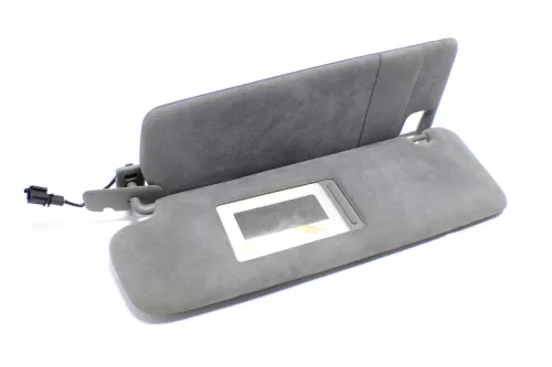 VW Touareg 7L Sonnenblenden Sonnenblende grau links 7L6857551AR doppelt kristall (151329)