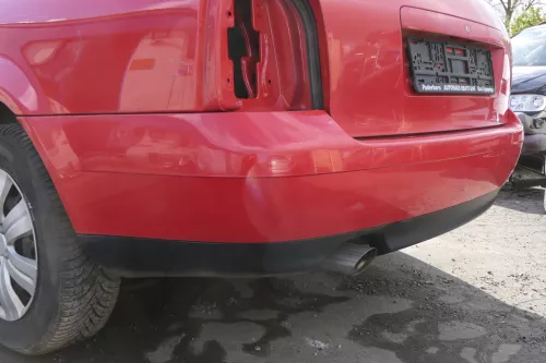 Audi A4 B5 Kombi Variant Stoßstange hinten Heckstoßstange rot LY3H Facelift (151363)