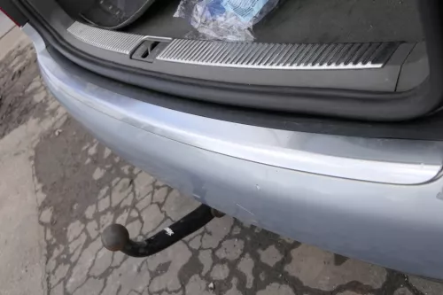 Audi A4 8E B6 Kombi Avant Stoßstange hinten mit Spoiler blau türkis LY7R (151382)