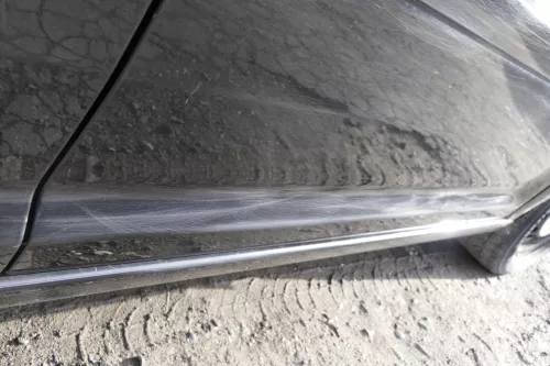 VW Touran 1T 1T3 Tür vorne rechts Beifahrertür schwarz LC9Z bl - ohne Anbauteile (151471)