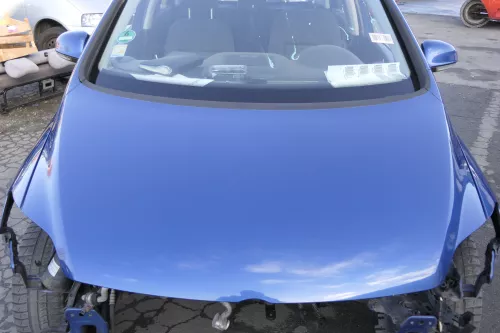 VW Golf 5M1 Plus Motorhaube Haube Klappe vorne blau LA5K