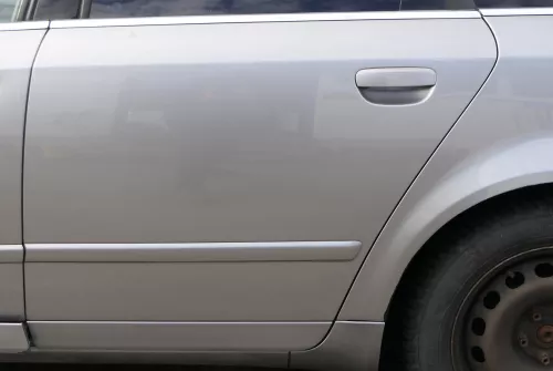 Audi A4 B6 8E nur Türblatt Tür hinten links grau LY7Q atlasgrau Kombi+Limo