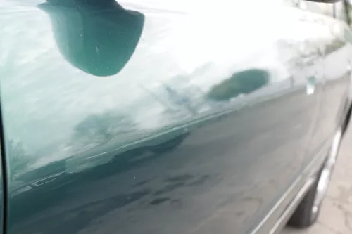 Audi A4 B5 Tür nur Türblatt vorne links Fahrertür grün LZ6L Kombi od Limo (151567)