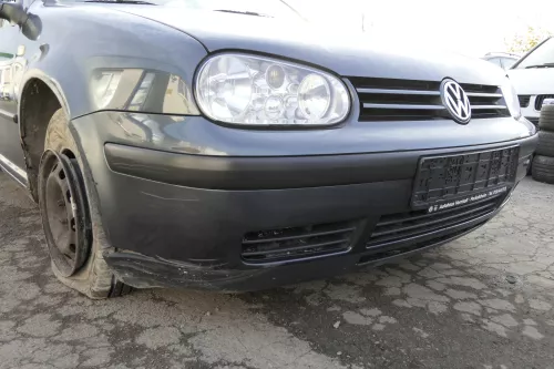VW Golf 4 Stoßstange vorne Stoßfänger vorn vorne grau LC7V (151594)