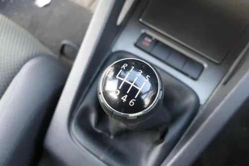 VW Golf 5 Schaltknauf Schaltsack Schaltung Schaltknüppel 6-Gang Leder Kunstleder