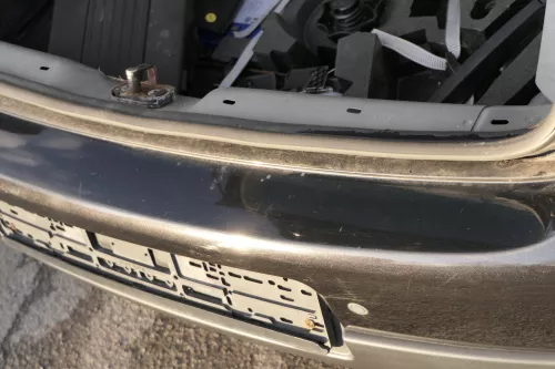 VW Golf 5 1K Limousine Stoßstange hinten Heckstoßstange schwarz LC9Z PDC blackme (151641)