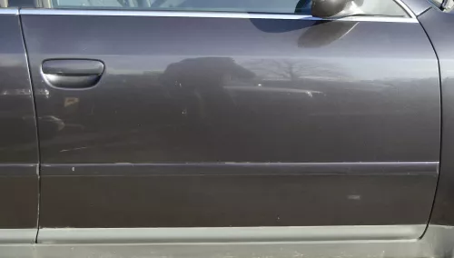 Audi A6 4B C5 Tür Türblatt vorne rechts Beifahrertür grau LZ4V