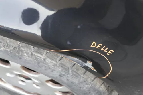 Audi A6 4B Kotflügel vorne rechts schwarz (bis ca.Mitte 2001 passe (151773)