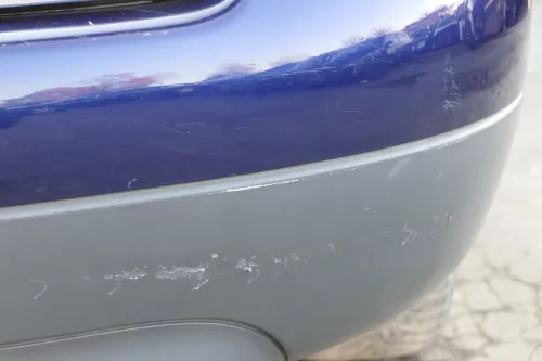 Audi A6 4B Kombi Avant Stoßstange hinten Heckstoßstange blau LZ5K (151781)