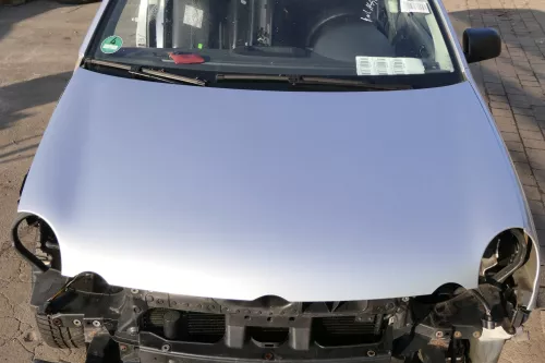 VW Polo 9N Motorhaube Klappe vorne silber grau LA7W reflexsilber bisca.Bj.2004 Ä