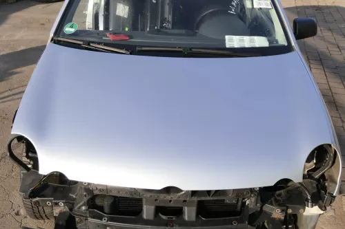 VW Polo 9N Motorhaube Klappe vorne silber grau LA7W reflexsilber bisca.Bj.2004 Ä