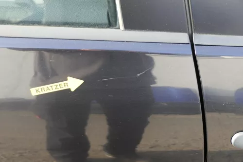 VW Golf 5 V 1K Tür Türrahmen hinten rechts 4/5-Türer schwarz LC9Z blackmagic (151926)