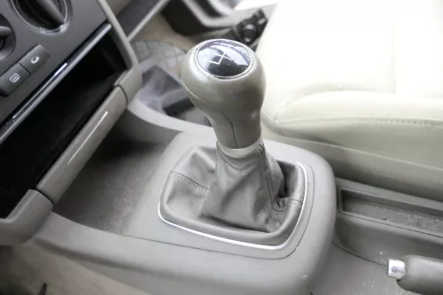 Audi A3 8L Schaltknauf Schalthebel Schalthebelgriff Leder 6-Gang beige jive