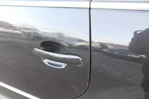 VW Passat 3B 3BG Kombi Variant Tür hinten links schwarz LC9Z blackma mit Scheibe (152014)