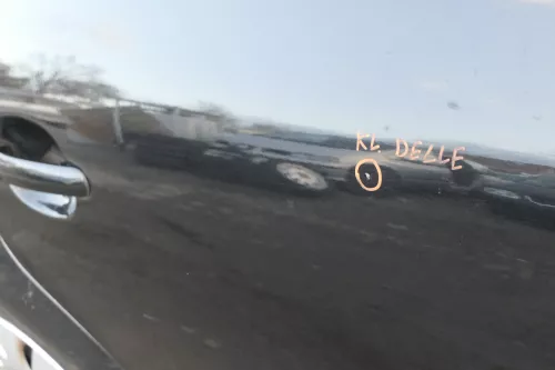 VW Passat 3B 3BG Kombi Variant Tür hinten rechts schwarz LC9Z black magic metalv (152019)