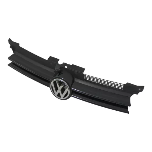 VW Golf 4 Grill Kühlergrill VW Zeichen Logo schwarz LC9Z blackmagic (152036)