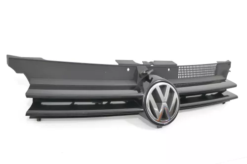 VW Golf 4 Grill Kühlergrill VW Zeichen Logo schwarz LC9Z blackmagic (152036)