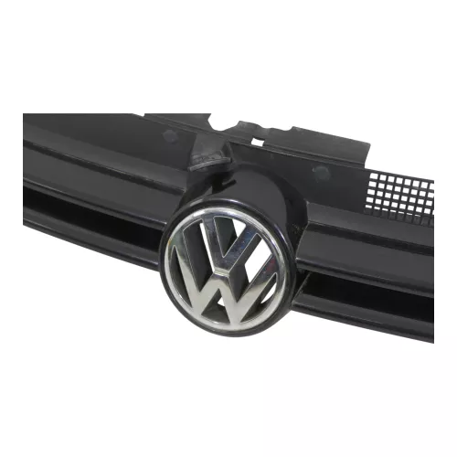 VW Golf 4 Grill Kühlergrill VW Zeichen Logo schwarz LC9Z blackmagic (152036)