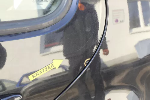 VW Golf 4 Limousine Tür hinten links schwarz LC9Z blackmagic (KEINkombi) (152042)