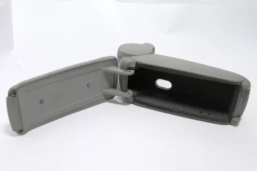 Audi A6 4B C5 Mittelarmlehne Armlehne original platinhell swing 4B0864207 Leder (152287)