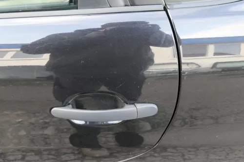 Seat Ibiza 6L Tür 4/5-Türer hinten links schwarz LC9Z blackmagi- ohne Anbauteile (152303)