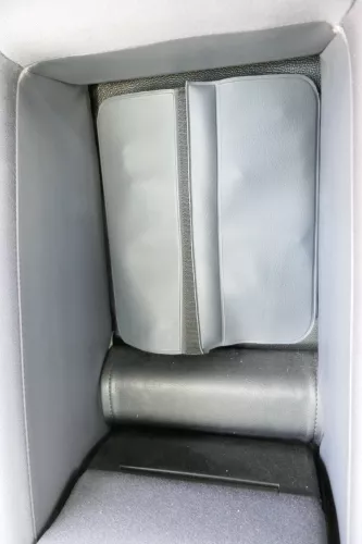 Audi A8 4D Avant Sitz Rückbank Rücksitzbank hinten Ski aquablau (152317)