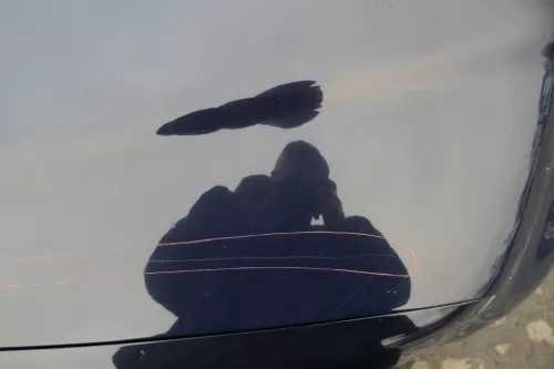 Audi A4 B5 Motorhaube Haube Klappe vorne blau LY5L bis ca. Bj. 1999 (152375)