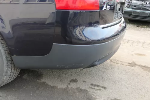 Audi A6 4B Limousine Stoßstange hinten Heckstoßstange Stoßfänger blau LZ5L PDC (152412)