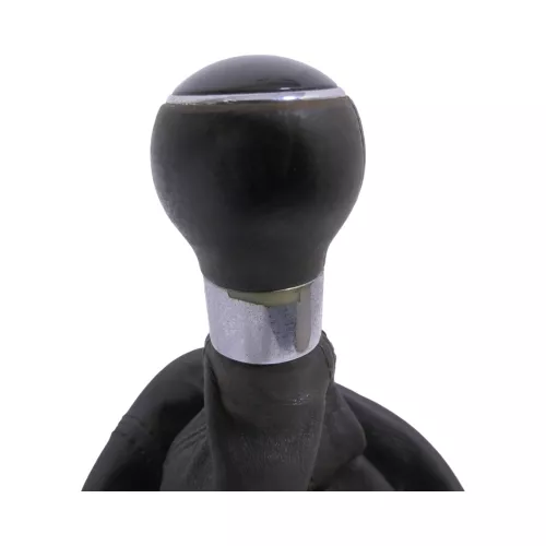 VW Touran 1T Schaltknauf Schaltsack Schaltung Schaltknüppel schwarz Leder Kunstl (152453)