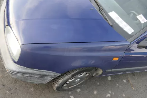 VW Golf 3 1H Kotflügel vorne links blau LA5E (152463)