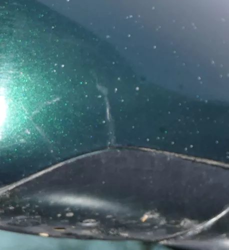 Audi A6 4B Spiegel Außenspiegel rechts elektrisch grün LZ6H mit GLAS (152599)