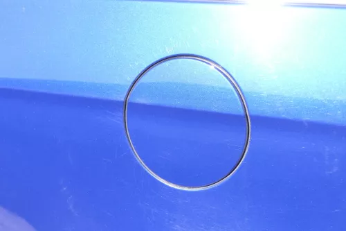 VW Passat 3C Kombi Tankdeckel Klappe Tankklappe Deckel Tank blau LC5E